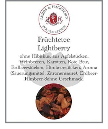 Lerbs & Hagedorn Lightberry Fruit Tea 250g