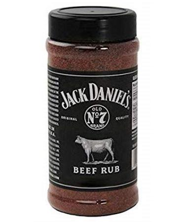 Jack Daniels Seasoning Rub Barbeque Beef, 5 oz