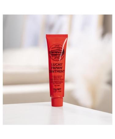 Lucas Papaw Ointment 25g - Soothing Lip and Skin Healing Balm with Fresh Fermented Carica Papaya Natural Ingredients Suitable for All Skin Types - Made in Australia - Buy Online on GoSupps.com
