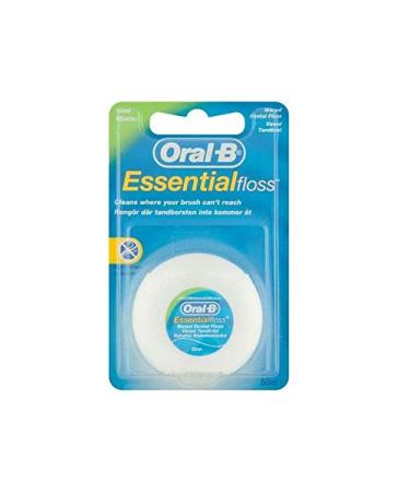 Oral-B 6-Pack Waxed Dental Floss Mint Flavor 50 Meters