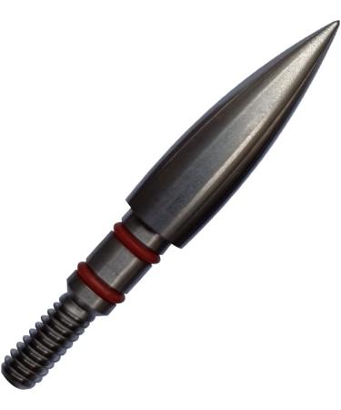 Stainless Steel Archery Field Points 125 Grains - 9/32 Screw-in Tips (12 Pack) - Buy Online on GoSupps.com