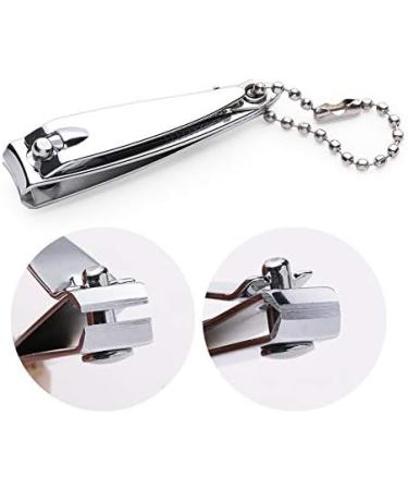 PSGS Nail Clippers with Nail Files Buffers Stainless Steel Metal Nails Cuticle Scissors Cutter Trimmer Toenail Nail Art Tools - Buy Online on GoSupps.com