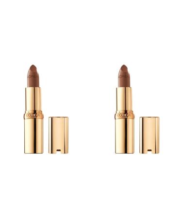 L'Oreal Paris Colour Riche Original Satin Lipstick 106 Le Beige (Pack of 2) NUDES Le Beige 0.13 Ounce (Pack of 2)