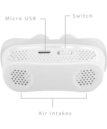 3-in-1 Anti-Snoring Device & Air Purifier - Instant Relief for Men and Women - Kanna White - Buy Online on GoSupps.com