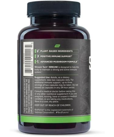 Onnit Shroom Tech IMMUNE 90ct: Daily Immune Support Supplement with Chaga Mushroom - Buy Online on GoSupps.com