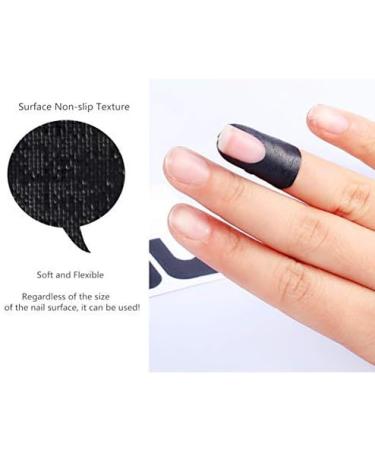 Wansan 6 Pack Nail Protector - Reusable Soft Plastic Shield for Nail Polish Overflow - Random Color - Buy Online on GoSupps.com