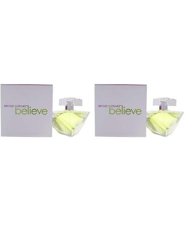 Britney Spears Believe Women EDP Spray 3.3 oz (Pack of 2) Fresh 3.3 Ounce (Pack of 2)