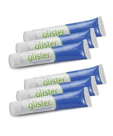 GLISTER Multi-Action Fluorine Toothpaste pack 5-150 ml/200 g.- contains the REMINACT formula