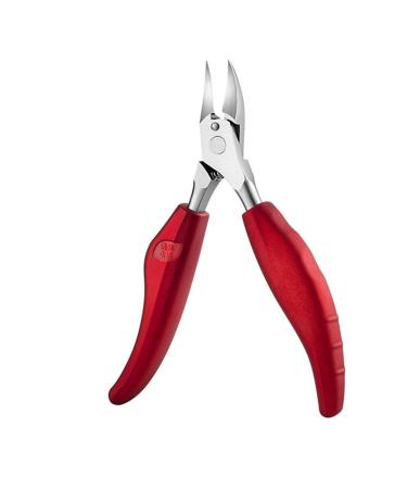 1Pc Toe Nail Clippers Nail Correction Thick Nails Ingrown Toenails Nippers Cutters Dead Skin Dirt Remover Pedicure Care Tool Type3 Red