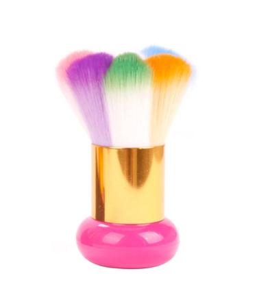 Nail Art Dust Brush Colorful Nail Powder Remover Cleaner Makeup Foundation Brush for Nail Acrylic Uv Gel nail art dust brush