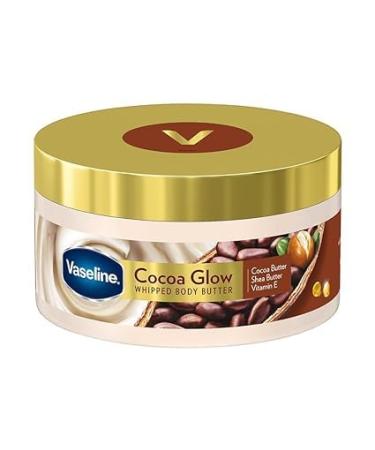 Vase._.line Cocoa Glow Whipped Body Butter 180 g. Cocoa & Shea Butter for Glowing Soft Skin