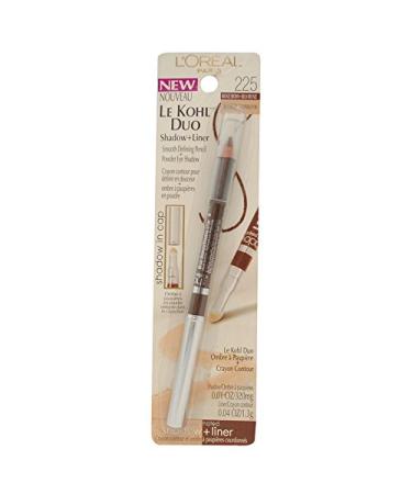 L'oreal Le Kohl Duo Shadow and Liner  Bronze Brown/Buttercup  0.05-Ounce