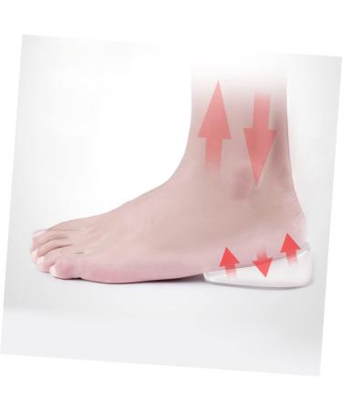 Didiseaon Gel Shoe Inserts - 3 Pairs Breathable Height Increasing Insoles for Men & Women Clear & Comfortable for All-Day Lift - Buy Online on GoSupps.com