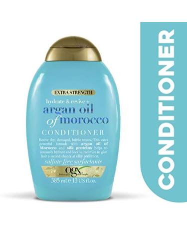 OGX Argan Oil of Morocco Extra Strength Conditioner 385ml - For Dry, Damaged Hair - Buy Online on GoSupps.com