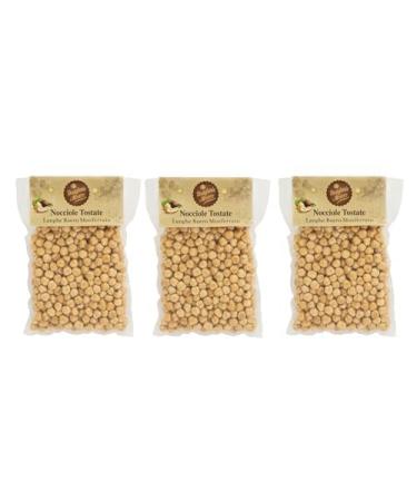 Destefanis e Novero Toasted Shelled Blanched Roasted Piedmont Hazelnuts 100% Nutritious and Healthy Dried Fruit Source of Vitamins and Fiber Perfect Snack for Appetizers 3 x 500g Destefanis & Novero