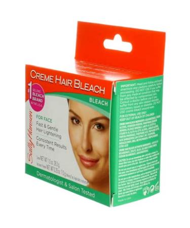 Sally Hansen Creme Hair Bleach for Face - SH2000 (3 Pack) | Gentle Facial Bleaching Kit - Buy Online on GoSupps.com