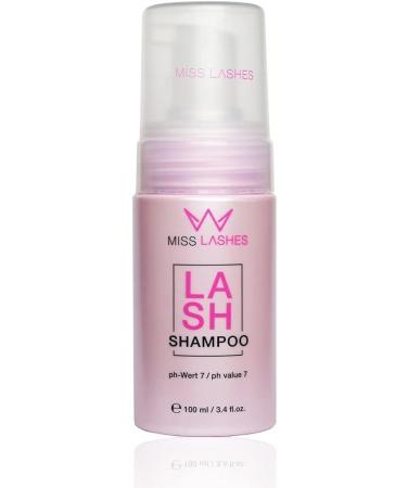 Miss Lashes Eyelash Shampoo 100ml - Essential Lash Extension Cleanser & Care | Gentle Foam for Eyelash Durability - Buy Online on GoSupps.com