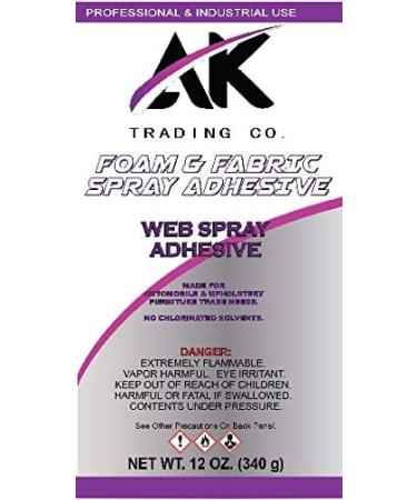 AK Trading Professional 12-Ounce Spray Adhesive for Acoustic Panels & Upholstery - Multipurpose Fabric Glue - Buy Online on GoSupps.com