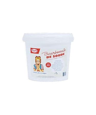 VOZYDEO - Baking Soda - 2 KG - Multipurpose Cleaning Agent - Cleaner and Deodorizer - Hygiene and Well-being - Sub