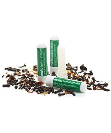 Mata Natural Herbal Inhaler | Cooling Sensation for Easy Breathing & Afternoon Boost - Buy Online on GoSupps.com