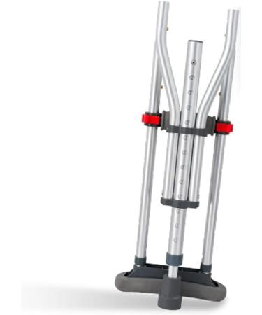Crutches Fracture Underarm Telescopic Crutches Ankle Anti-Slip Cane Walking Aid for Young People with Injuries Smooth Sailing - Buy Online on GoSupps.com