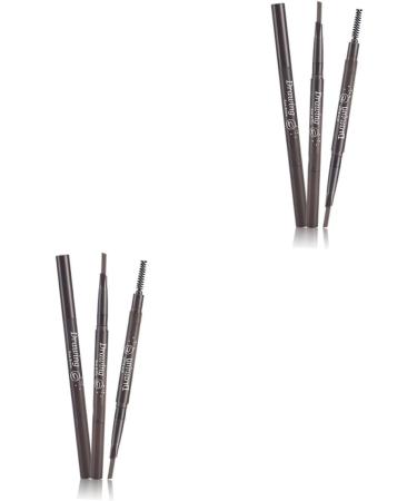 Beavorty 2pcs 2 1 eyebrow pen eyebrow brush brow pencil eye brow brush Double headed eyebrow microblading - Buy Online on GoSupps.com