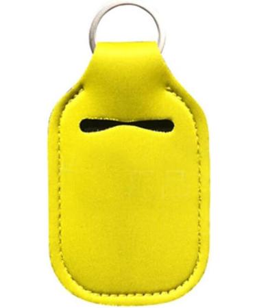 dijiusidy Key Chain Thoughtful Design Flip Caps Reusable Refillable Useful Bottle Holder Assorted Colors Portable Holders Straw Yellow XY Straw Yellow XY - Buy Online on GoSupps.com