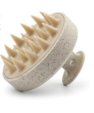 Cleaning Brush Shampoo cleaning brush new shampoo silicone brush for deep cleaning of the head Shunfa home essential brush. (Color : 4)