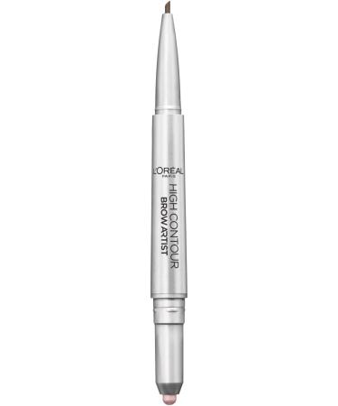 L'Oreal Paris High Contour Brow Pencil & Highlighter Duo - Brunette, Pack of 1 - Buy Online on GoSupps.com