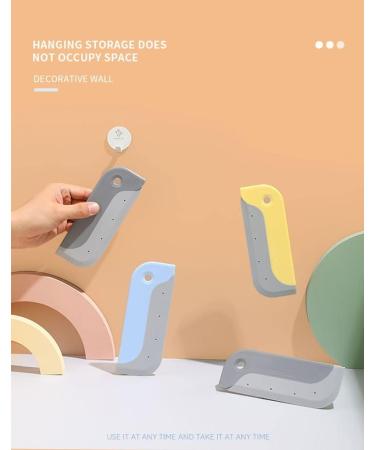 Amouy 2 Pack Mini Silicone Squeegees for Windows, Mirrors & More - Grey Yellow - Buy Online on GoSupps.com