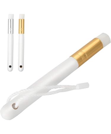 Eyelash Extension Brush Eyelash Soft Cleansing Brush For Use With Eyelashes Foam(Silver) - Buy Online on GoSupps.com