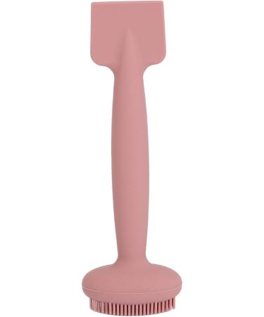 Dual Head Silicone Facial Mask Brush Comfortable Handle Fine & Flat Brush Head Easy to Wash for Deep Cleansing Applicator for Beauty Salon & Home Use - Buy Online on GoSupps.com