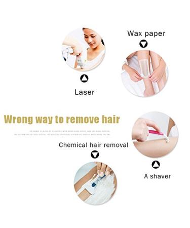 Crystal Hair Removal Eraser | Painless Hair Remover for Men and Women | Suitable for Legs, Arms, Back | Magic Hair Removal Device | Pink - Buy Online on GoSupps.com
