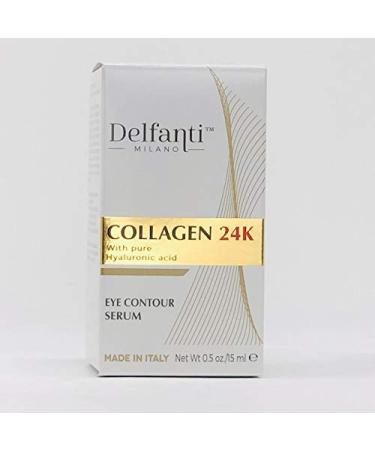 Delfanti Milano COLLAGEN 24K Eye Contour Serum with Hyaluronic Acid | Made in Italy - Buy Online on GoSupps.com