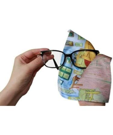 Vincent Van Gogh Art Microfiber Cleaning Cloths - Premium 5 Pack Eyeglass & Electronics Lens Cleaner (6x7 inches - Buy Online on GoSupps.com