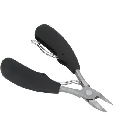 Professional Pointed Head Stainless Steel Nail Scissors for Thick and ingrown Surgical Grade toenail Clippers forParonychia Hard Nails for Men and Women Elderly with Easy Grip Rubber Handle - Buy Online on GoSupps.com