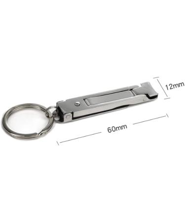 UNbit Nail Clipper Adult Nail Clippers/Stainless Steel Silver Nail Clippers 12 * 60mm Stainless Steel Folding Nail Clippers Ultra-Thin - Buy Online on GoSupps.com