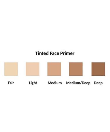 Tinted Face Primer SPF 20 - Demi-Matte Finish - Anti-Wrinkle Brightening - UV Protection - Medium - Buy Online on GoSupps.com