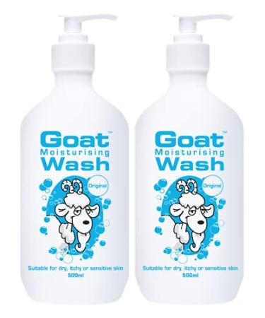 Goat Soap Moisturizing Body Wash Value Duo Pack 16.9 oz - Body Wash to Revive your Skin - Original - Buy Online on GoSupps.com