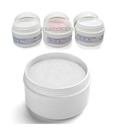 Eubecos Acrylic Luxury Powder Set | 90g Ros White & Clear | PBO-Free | Made in Germany | Premium Nail Products - Buy Online on GoSupps.com