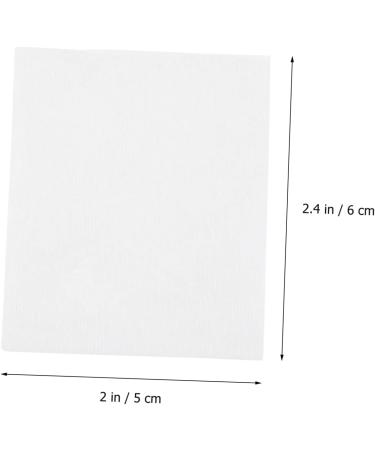 1080pcs Soft Cotton Pads for Makeup Removal | Skin Cleansing & Nail Polish Remover Pads - Textured White 5x6cm - Buy Online on GoSupps.com