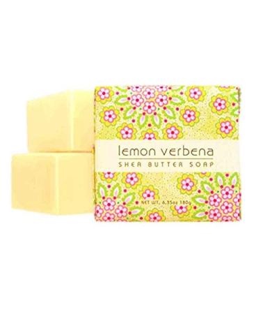 Greenwich Bay - 6oz Botanical Shea Butter - 3 Bar Soaps - Lemon Verbena