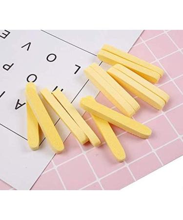 WOIWO 12 Pcs Compressed Facial Cleaning Sponges - Yellow Round Wash Puff for Gentle Skin Care | International Shipping Available - Buy Online on GoSupps.com