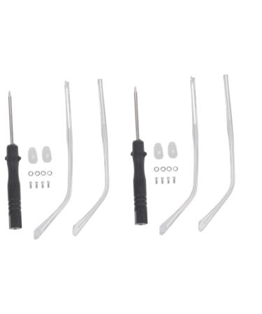 Healeeved 2 pair of glasses accessories spare parts for sunglasses glasses holder for behind the ear sunglasses arm.