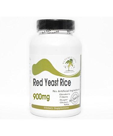 Red Yeast Rice 900mg 180 Capsules - No Additives Naturetition Supplements