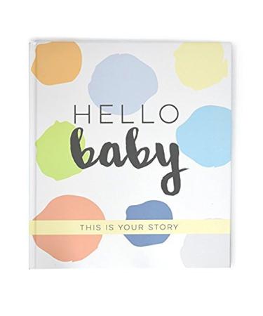 Bobee Baby Book, a photo scrapbook for boys milestone baby's first year memory book made simple adorable keepsake to document newborn through five years including adoption baby pictures single parent gifts baby journal for boy baby shower book album Blue