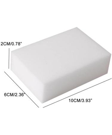 20pcs Sponge Wipe Cleaning White Wipe Sponge Shoe Decontamination Wipe Scouring Brush Clean Dish Tool White 20PCS - Buy Online on GoSupps.com