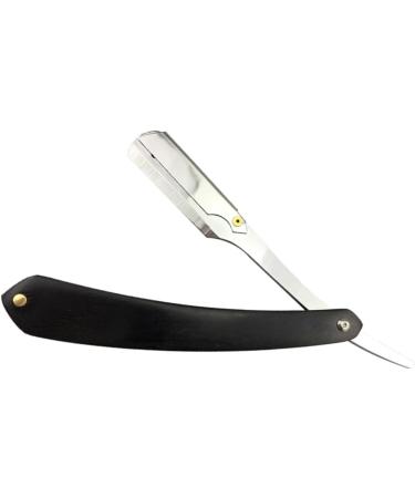 Minkissy 2-in-1 Folding Razor Kit - Vintage Straight Razor & Hairdresser Knife - Safe Manual Hair Cutting Tools for Men - International Shipping Available - Buy Online on GoSupps.com