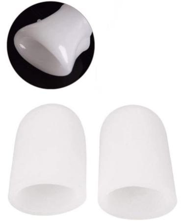 PEDIMEND Soft Silicone Gel Big Toe Cap Protector - Straightener - Prevent Corn - Blisters - Friction Injury - Toe Nail Protector - Ingrown Toe Nails Unisex - Foot Care 2Pairs - 4Pcs