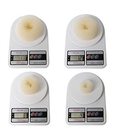 Teenitor Hair Bun Shaper Set - 4 Pcs Donut Bun Maker with Large Bobby Pins Blonde 20pcs - Doughnuts Ring Styler Kit - Buy Online on GoSupps.com